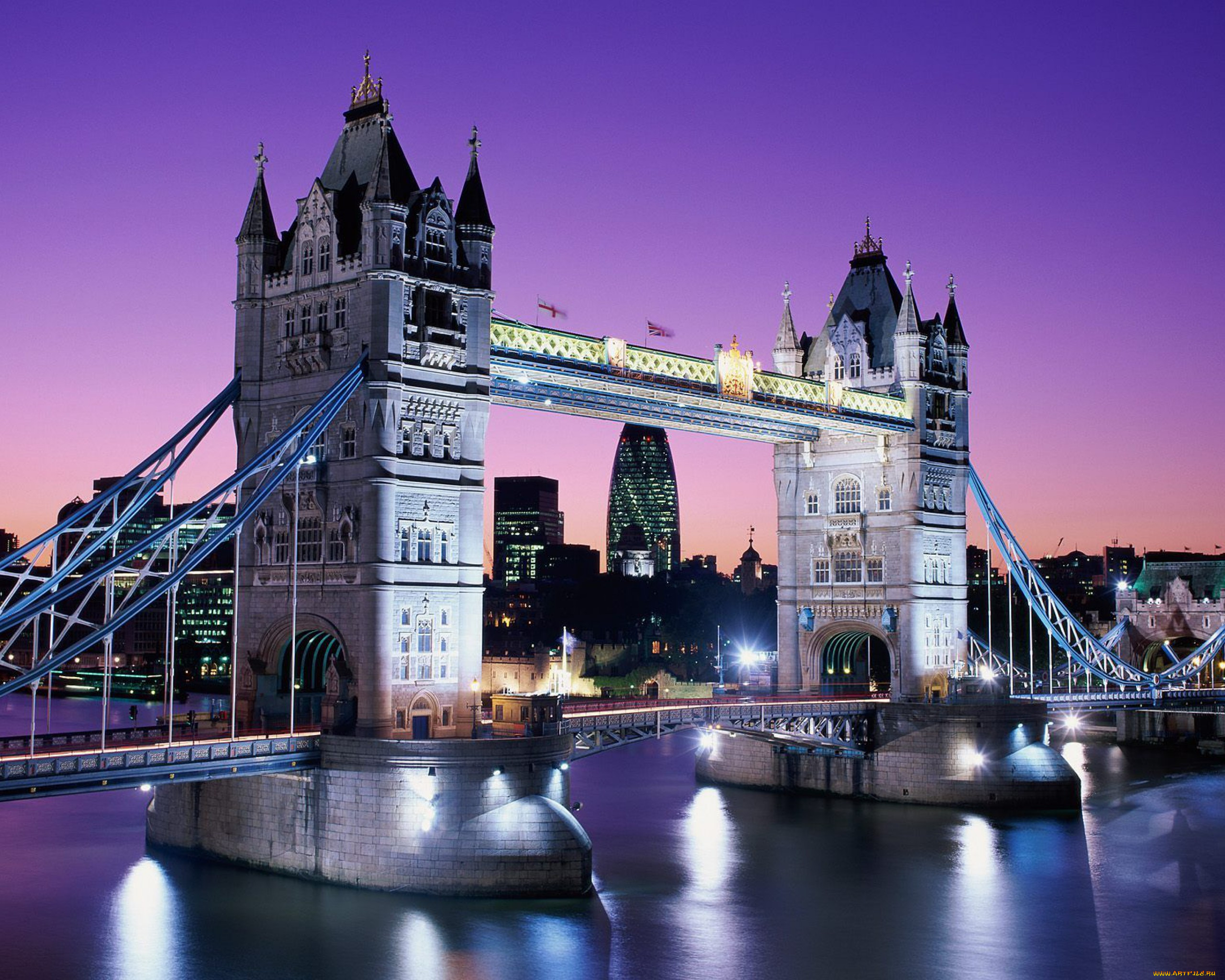 Тауэрский мост Лондон Великобритания